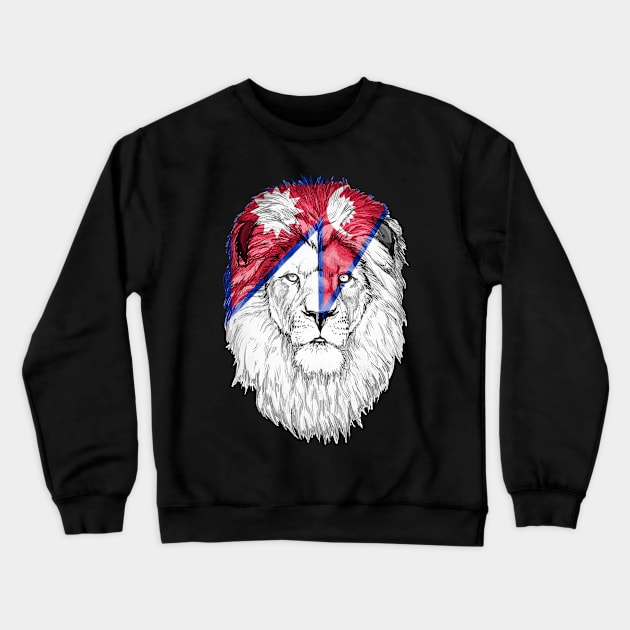 Nepal Crewneck Sweatshirt by mamabirds